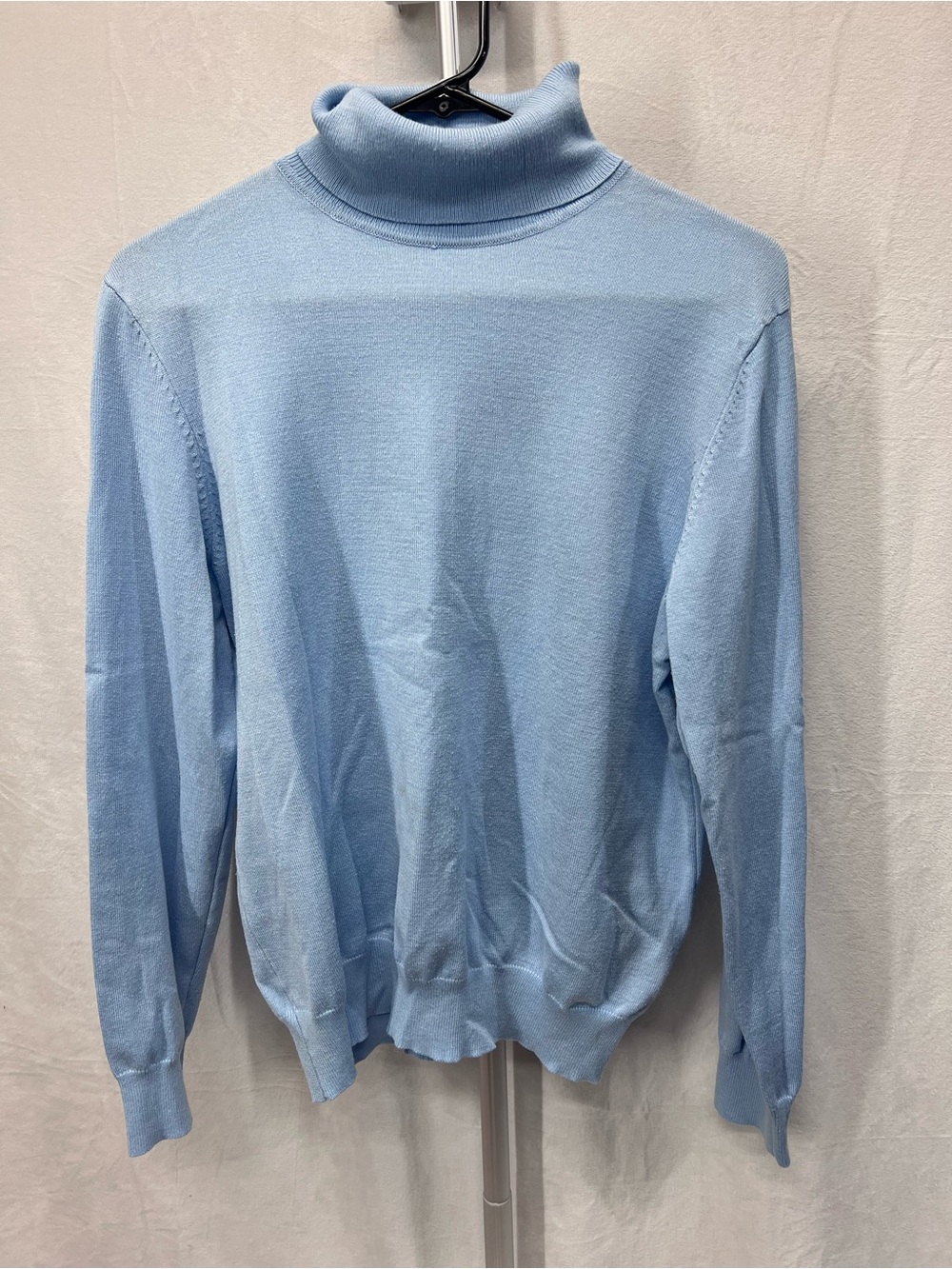 Madison Grey Light Blue Women’s Turtleneck Sweater xlarge